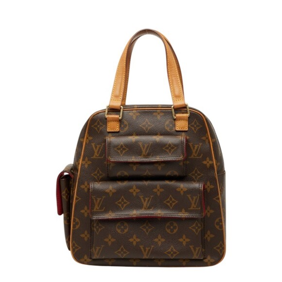LOUIS VUITTON Handbags - Louis Vuitton Monogram Excentrie Cité Handbag M51161 Brown Leather Women's LO...